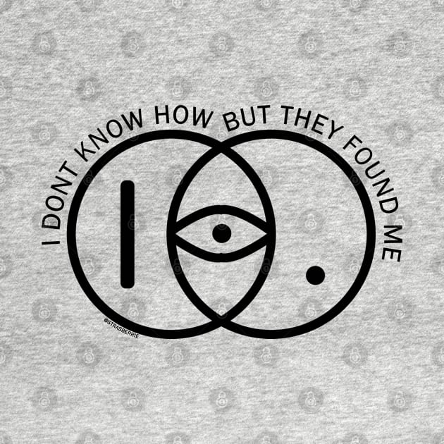 iDKHOW circle logo black ver. by strasberrie